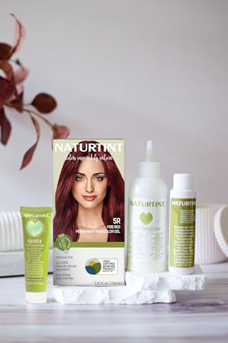 Image of Naturtint 5R Fire Red Permanent Hair Color (Pack of 6), Ammonia Free, Vegan, Cruelty Free, up to 100% Gray Coverage, Long Lasting Results (Packaging may vary)