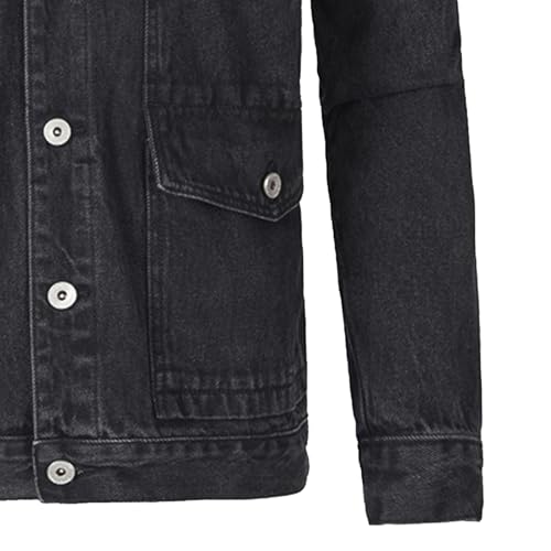 Chaqueta de mezclilla para hombre style casual miniatura 3
