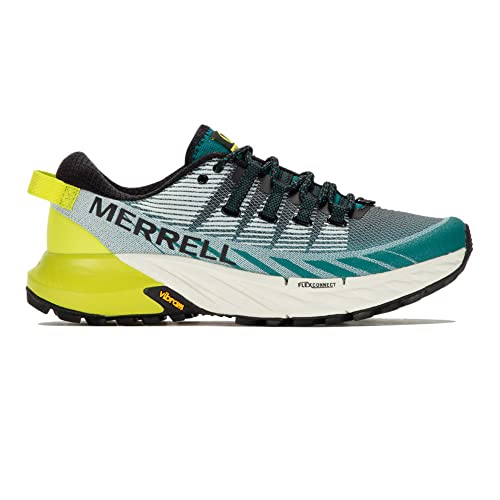 Image of Merrell Agility Peak 4 Women's Trail Running Shoes, Jade, 5.5 UK
