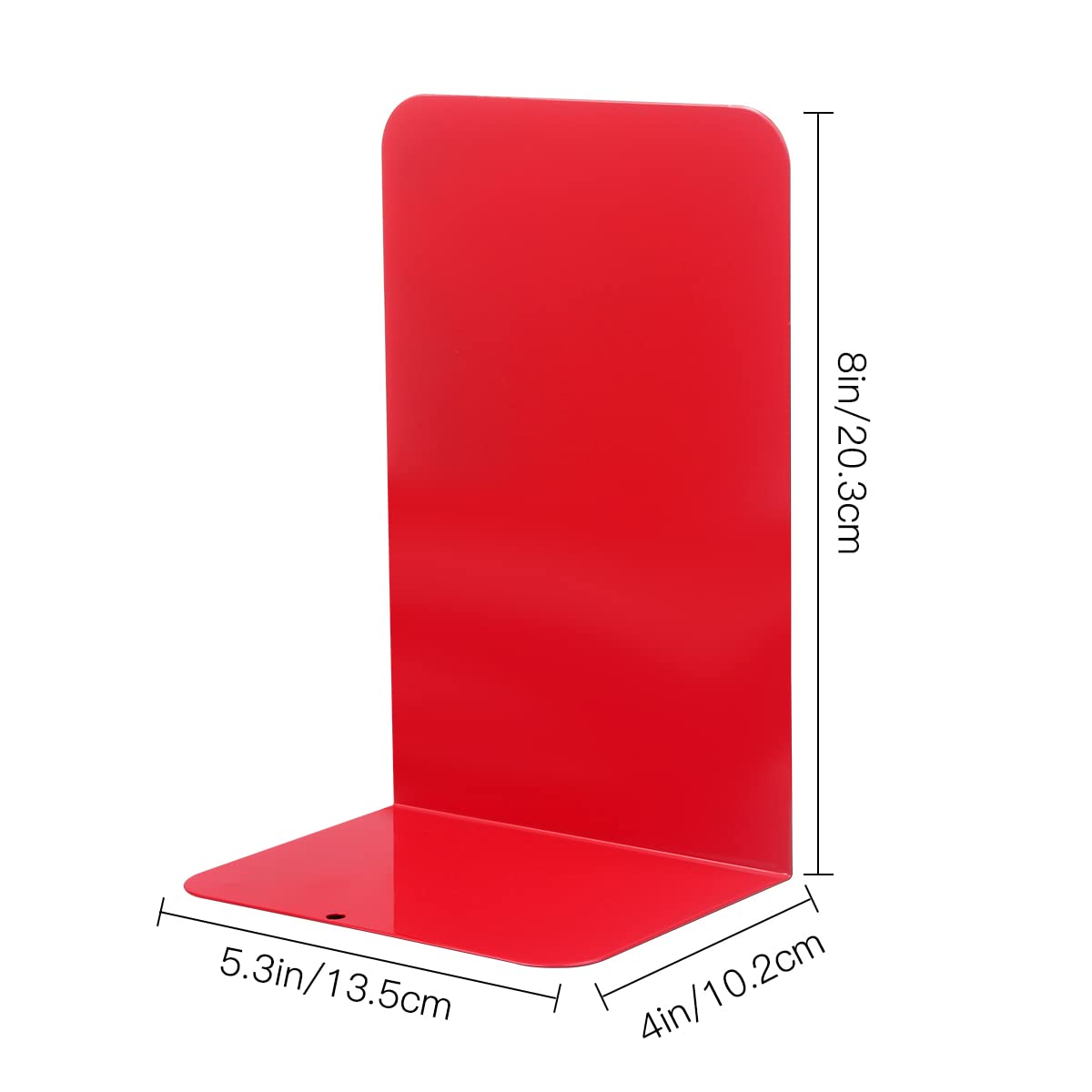 Book Ends for Shelves MSDADA Heavy Duty Bookends for Office School&Home - Image 2