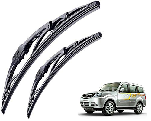 Image of WolkomHome High Performance OE Car Wiper Blade Replacement set of 2 Pc Right 20 inch Left 20 inch for Tata Sumo Grande
