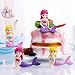 35 piezas de adorno para tarta de sirena, miniaturas de figuritas de...