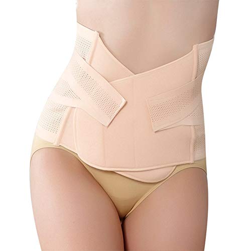 CANDYANA Ceinture Post Accouchement - Respirable Récupération Post-Partum Corset Postnatal Belt Après Grossesse Maternité, Soutien Post-Partum Ceinture De Récupération De La Section C Cover