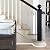 196inch Flexible Quarter Round Molding,Bendable Peel and Stick Trim Molding for Floor Tub,Double-Sided Self Adhesive Flexible Shoe Molding Trim for Corner,Stair Edge,Bathroom Kitchen Countertop