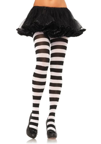 Leg Avenue Women's Wide Striped Tights