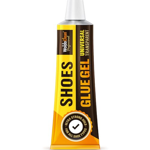 Pegamento para zapatos extra fuerte, impermeable y elástico, 60 g, para zapatos, zapatillas, suelas, tacones