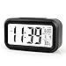 Produktbild A+ Reisewecker Tischuhr mit Großem Display, LCD Digitaler Wecker, Smart Digital Wecker, für Schlafzimmer, Büro, Reisen (Schwarz)