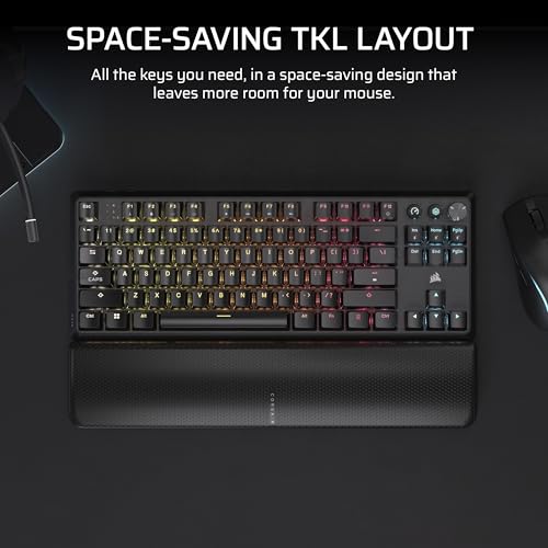 Teclado Gamer K70 CORE TKL Wireless Corsair miniatura 3