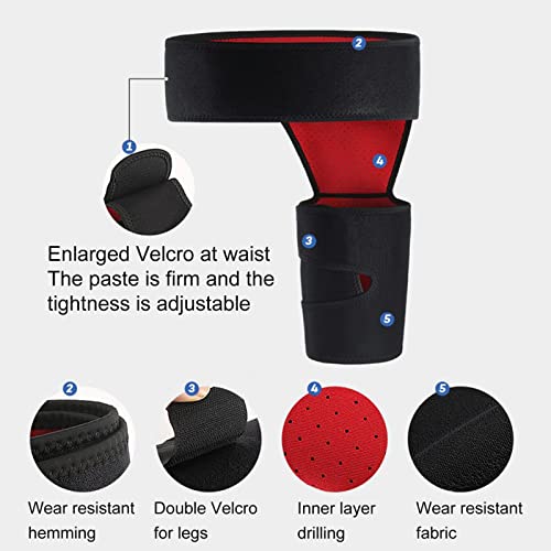 Cinturón para cadera con soporte ajustable LEEWEE miniatura 3