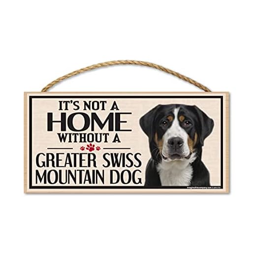 Imagine This Wood Sign for Greater Swiss Mountain Dog Breeds