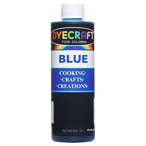 Buy DyeCraft® Blue Food Coloring (LARGE 8 oz Bottle) Odorless