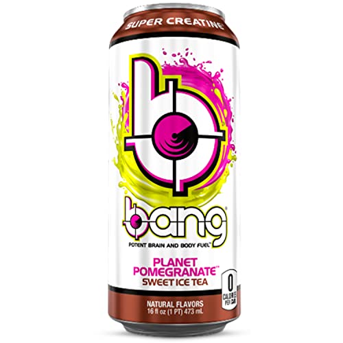 Bang Planet Pomegranate Sweet Ice Tea Energy Drink #TOP1