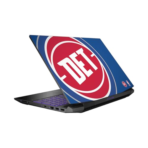 Autocollant Detroit Pistons pour masquer les rayures et protéger votre HP Pavilion 15.6