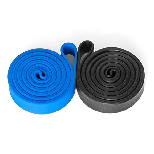 Grifiti Band Joes 24 X 1 Inch 15.27 Diameter 2 Pack Long Lasting Jumbo Silicone Rubber Bands Uv, Heat, Cold Resistant Outdoor Use Stretch Art Frame, Wrapping, Exercise, Pallets, Bag Wraps, Trash Bins And Cans #TOP1