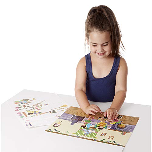 Melissa & Doug Reusable Sticker Pad: Fairies - 200+ Stickers - Removable Stickers, Fairy Toys, Restickable Sticker Book For Kids Ages 3+ #TOP4