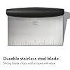 OXO Good Grips Stainless Steel Multi-Purpose Scraper & Chopper, Dough Cutter for Pizza, Bread and Cookie Dough, Multi-Purpose Vegetable Chopper, Dishwasher-Safe Kitchen Essential #1