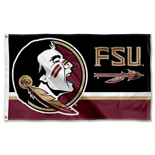 College Flags & Banners Co. Florida State FSU Noles 3x5 Banner Flag