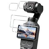 用 DJI OSMO Pocket 4 保護フィルム ガラスフィルム 2枚+ カメラフィルム 2枚【2+2枚セット 日本旭硝子製】 用 OSMO Pocket 4 フィルム カバー 9H硬度 全面保護 耐衝撃 用 オズモポケット4 フィルム 強化ガラス レンズ保護フィルム 飛散防止 高透過率 超薄型 指紋防止 自動吸着 貼り付け簡単 気泡防止 用 オズモポケット 4 アクセサリー ケースに干涉なし Fierymoto正規品 image