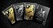 Mythical Creatures Playing Cards - Black, Silver & Gold Edition | Waterproof PVC | Greek, Norse, Egyptian, East Asian Designs | Custom Hand-Drawn Art