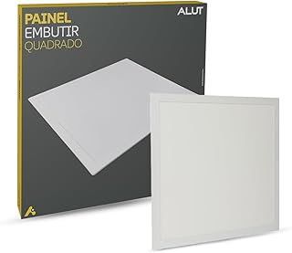Painel Led Plafon 18w/25w/36w ou 50w 6500k Branco Frio 110v/220v Bivolt Embutir/Sobrepor Branco Alut By Avant (Embutir, 18w) - Produto 5 mais recomendado com 4.3 estrelas