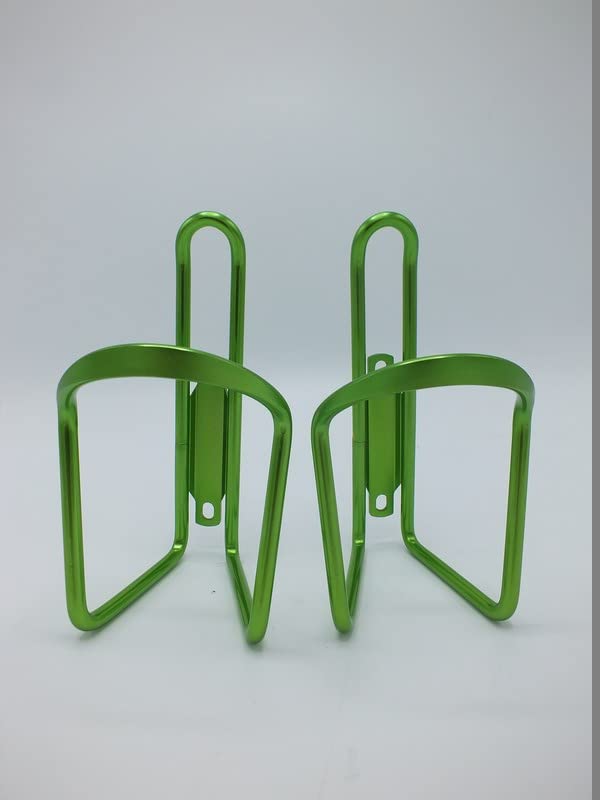 Gold Water Bottle Cage Pair - Aluminum Alloy Bike Mount For Road, Mountain & Hybrid Bicycles