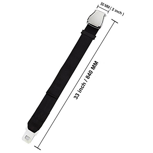 Cintura di sicurezza per aeroplano, Parti