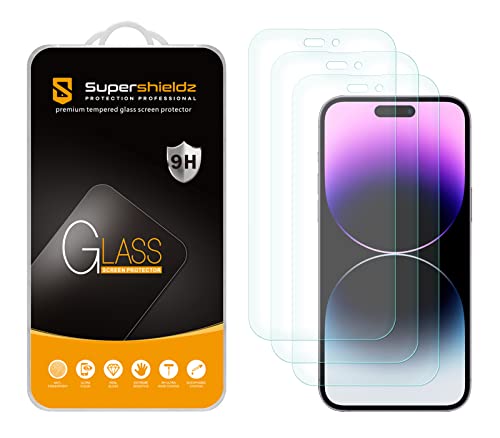 Verre trempé iPhone 14 Pro Max pack de 3 pour protéger votre écran au quotidien