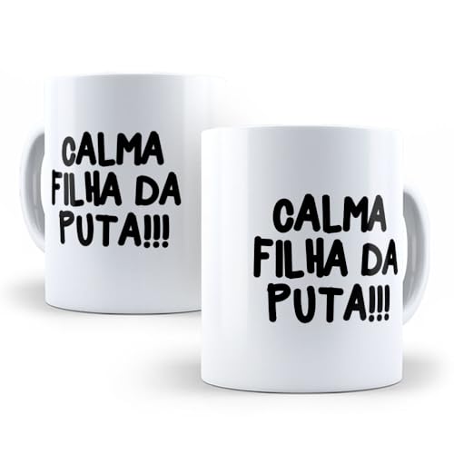 Caneca de Cer&acirc;mica 325ml Frases Boca Suja 21