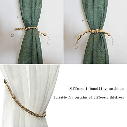 Premius Flower with Diamond Decorative One Pair Curtain Tie Back, Silver, 8x7 Inches