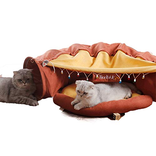 Lit tunnel chat universel lavable pour résoudre le manque de place - 7