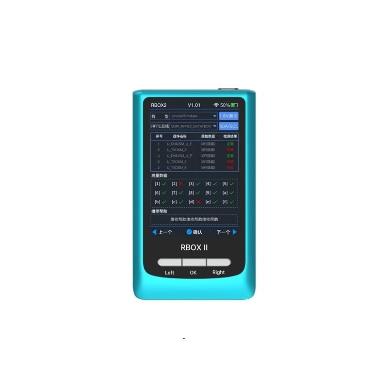 Smart Diagnostic Tool with Chip Analysis Voltage Detection Error Code Reader(RBOX -A)