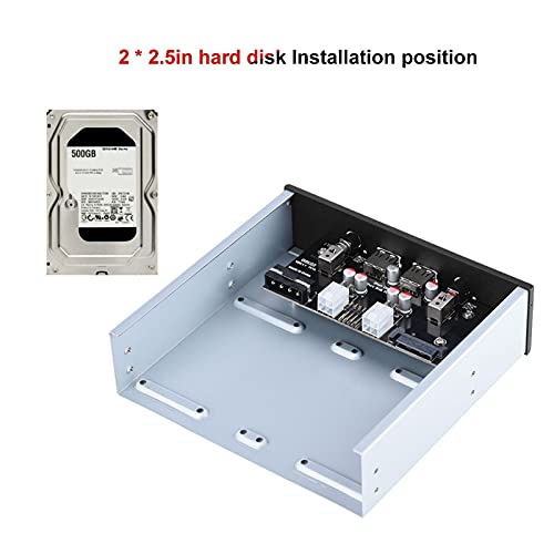 Interruptor de control HDD SATA DAXJEROL con dos selectores de bloqueo para PC 7