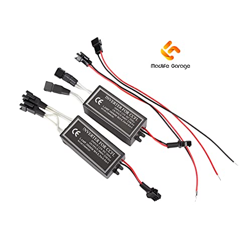 2X 4-outputs 12V Female CCFL Spare Inverter Ballast for Angel Eyes Halo Rings From Madlife Garage