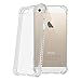 LUVVITT [Clear Grip Soft Slim Flexible TPU Back Cover Transparent Rubber Case for Apple iPhone SE Special Edition - Clear