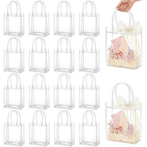 Sacs transparents en PVC imperméables et résistants MAQIHAN 15x20 cm pour transport sécurisé