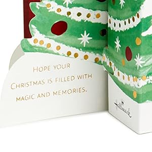 Hallmark Paper Wonder Pop Up Jumbo Christmas Card Holiday Tabletop Decor (Accordion Fold Christmas Village) Hallmark Paper Wonder Pop Up Jumbo Christmas Card Holiday Tabletop Decor Accordion Fold Christmas Village