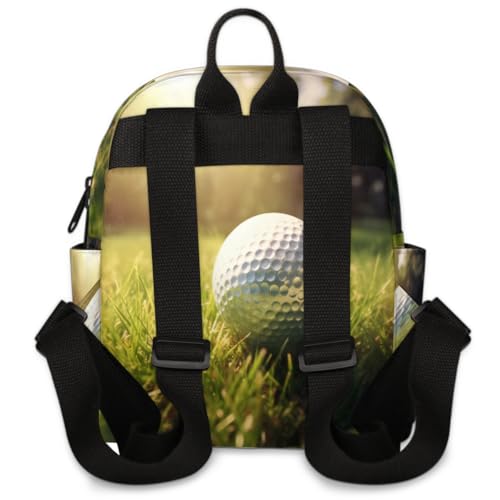 Golf Balls Grass Backpack for Women Large Capacity with Adjustable Pressure Relief Strains Lightweight Travel Backpack for Work Travel Casual Gifting3