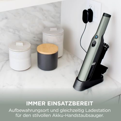 Shark WandVac Akku Handstaubsauger mit Ladestation, Grün WV201EUGN – Ansicht 2
