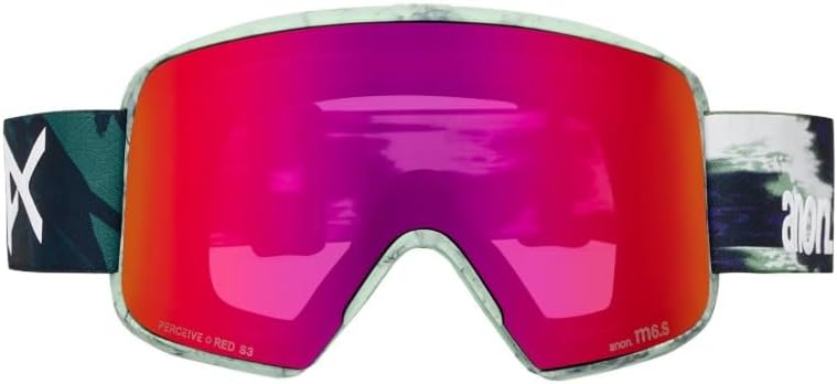 Burton Anon M6S Snow Goggles + Bonus Lens + MFI Face Mask + Case (Low Bridge Fit)