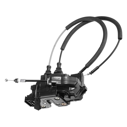 Image of uxcell Replacement Front Right Passenger Side Power Door Lock Actuator Motor with Cable for Hyundai Santa Fe 2006-2009 Door Latch Actuator Assembly No.813202B010 Black
