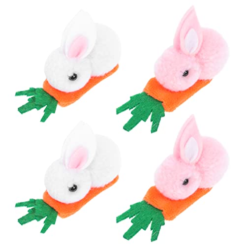 Barrette lapin peluche kawaii pour anniversaire et fête d'enfants Veemoon