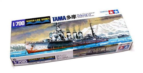 Croiseur japonais Tama Tamiya 1/700, maquette militaire d'exception aux détails haute précision