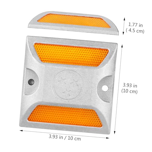Marcadores Reflectantes de Pavimento de Aluminio 2pcs miniatura 2