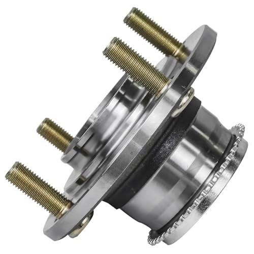 Image of Detroit Axle - Rear 2pc Wheel Bearing Hubs for 2002-2006 Mitsubishi Lancer, 2 Wheel Bearing and Hubs Assembly 2003 2004 2005 Replacement