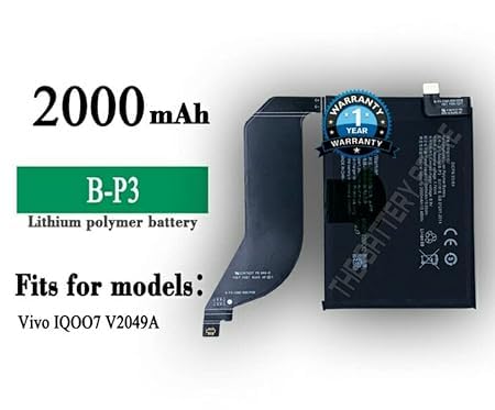 Image of Original B-P3 Battery for Vivo IQOO7, V2049A,I2009 Battery with 1 Year Warranty**** (R000187)
