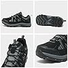 Peter Storm Men's Buxton Walking Shoe with High Traction Rubber Sole & Speed Lacing, Waterproof, Breathable (Black, UK Footwear Size System, Adult, Men, Numeric, Medium, 9) #5
