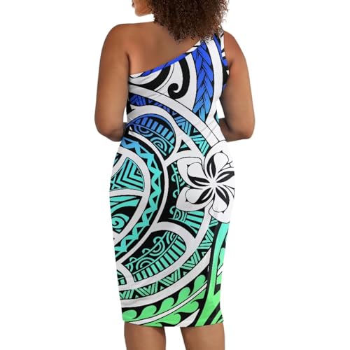 Puletasi Samoa Tribal Dress Match Short Sleeve Buttons Aloha Shirt Pattern Polynesian Matching Couple Outfits4