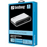 Sandberg Multi Card Reader, 1.3 x 6 x 4, Other - Image 2