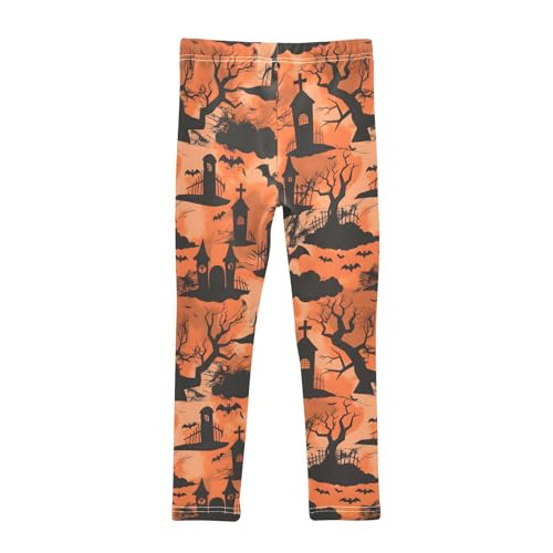 Tombs and Trees Girls Leggings Soft Stretch Workout Yoga Dance Pants for Kids Casual Tights2