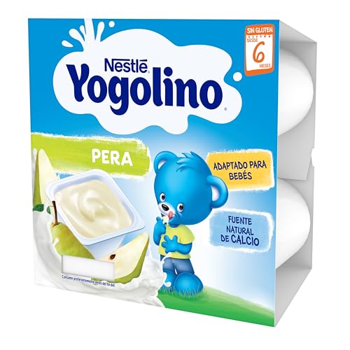 Miniatura 5 de Nestlé Yogolino Postre Lácteo De Pera, A Partir De 6 Meses, 4x100g